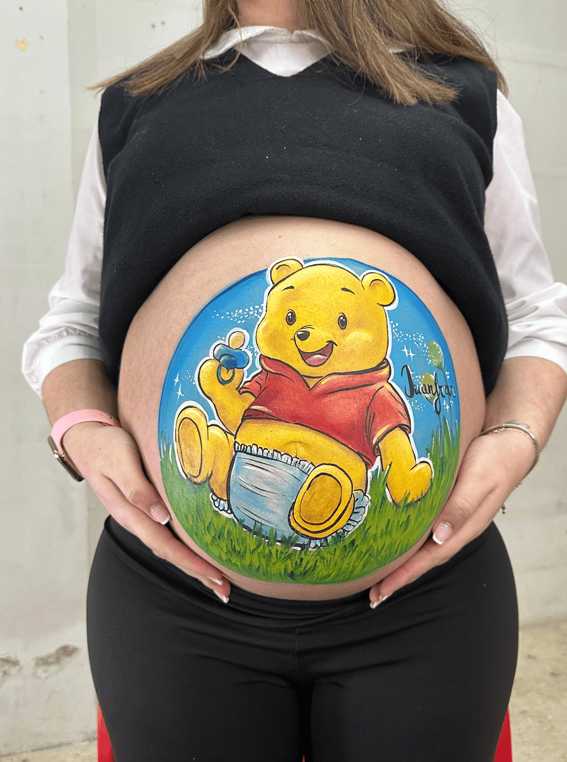 bellypainting en Córdoba embarazo maquillaje artístico barriga